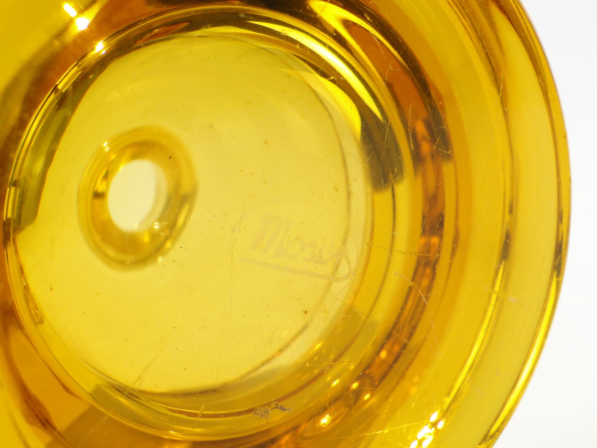 Cylindryczna karafka kryształowa, flakon na perfumy, Moser - 123933