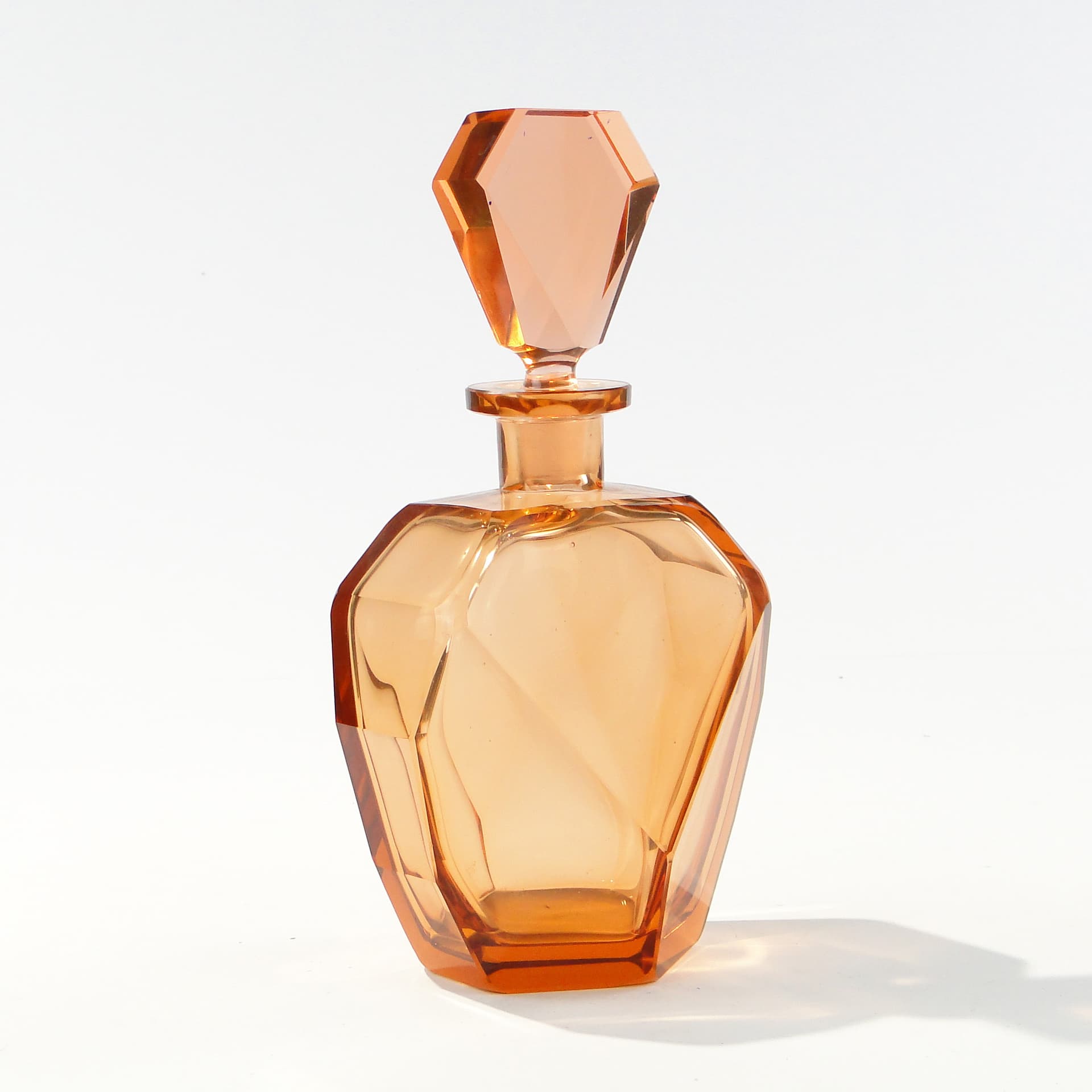 Rozalinowa karafka kryształowa, Moser - 123958