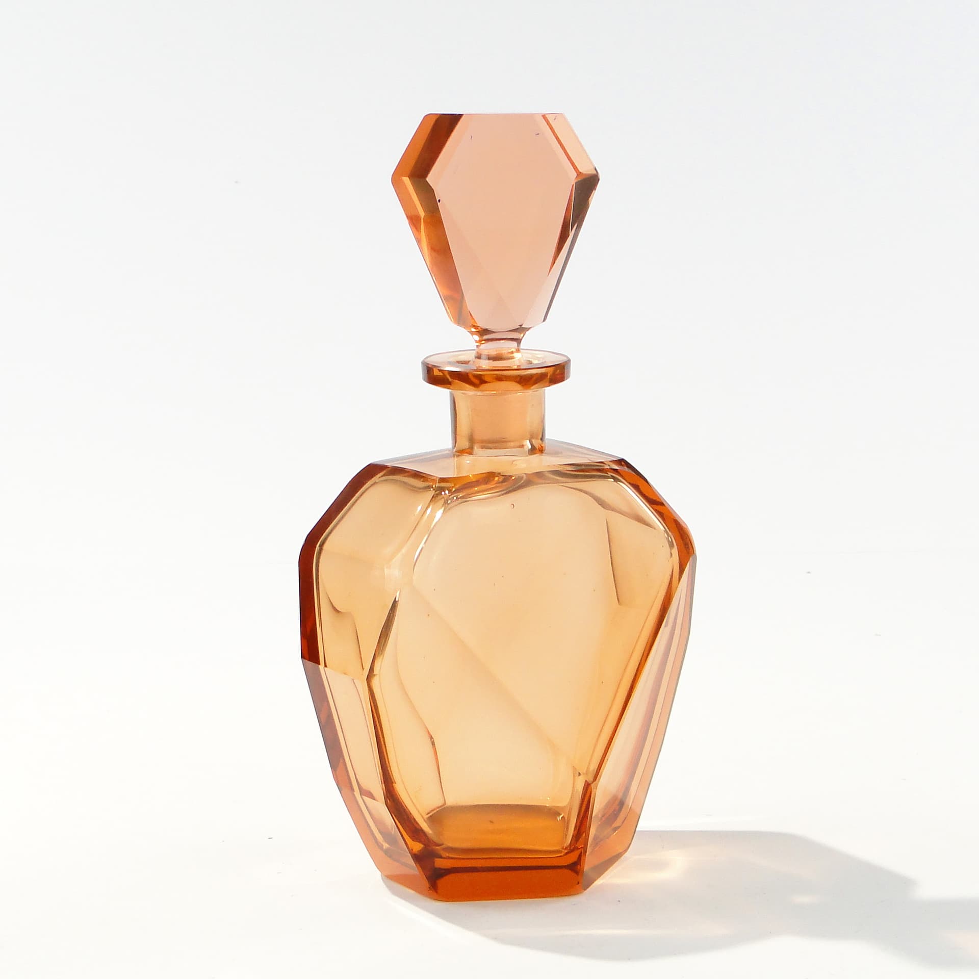 Rozalinowa karafka kryształowa, Moser - 123959