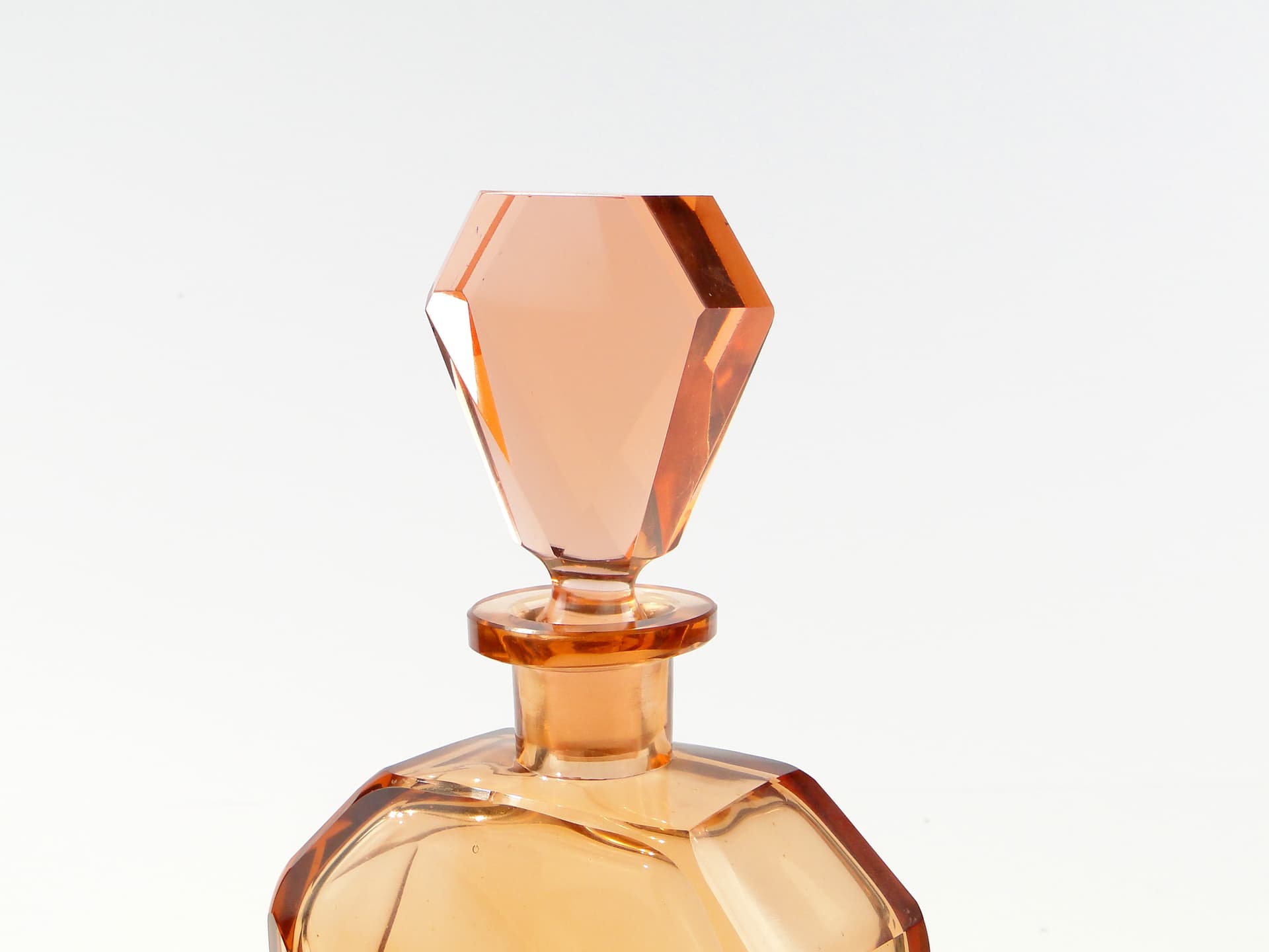 Rozalinowa karafka kryształowa, Moser - 123964