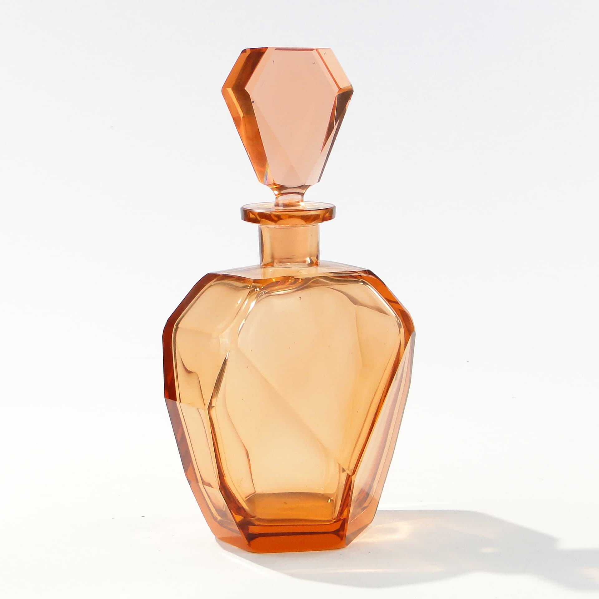 Rozalinowa karafka kryształowa, Moser - 123962