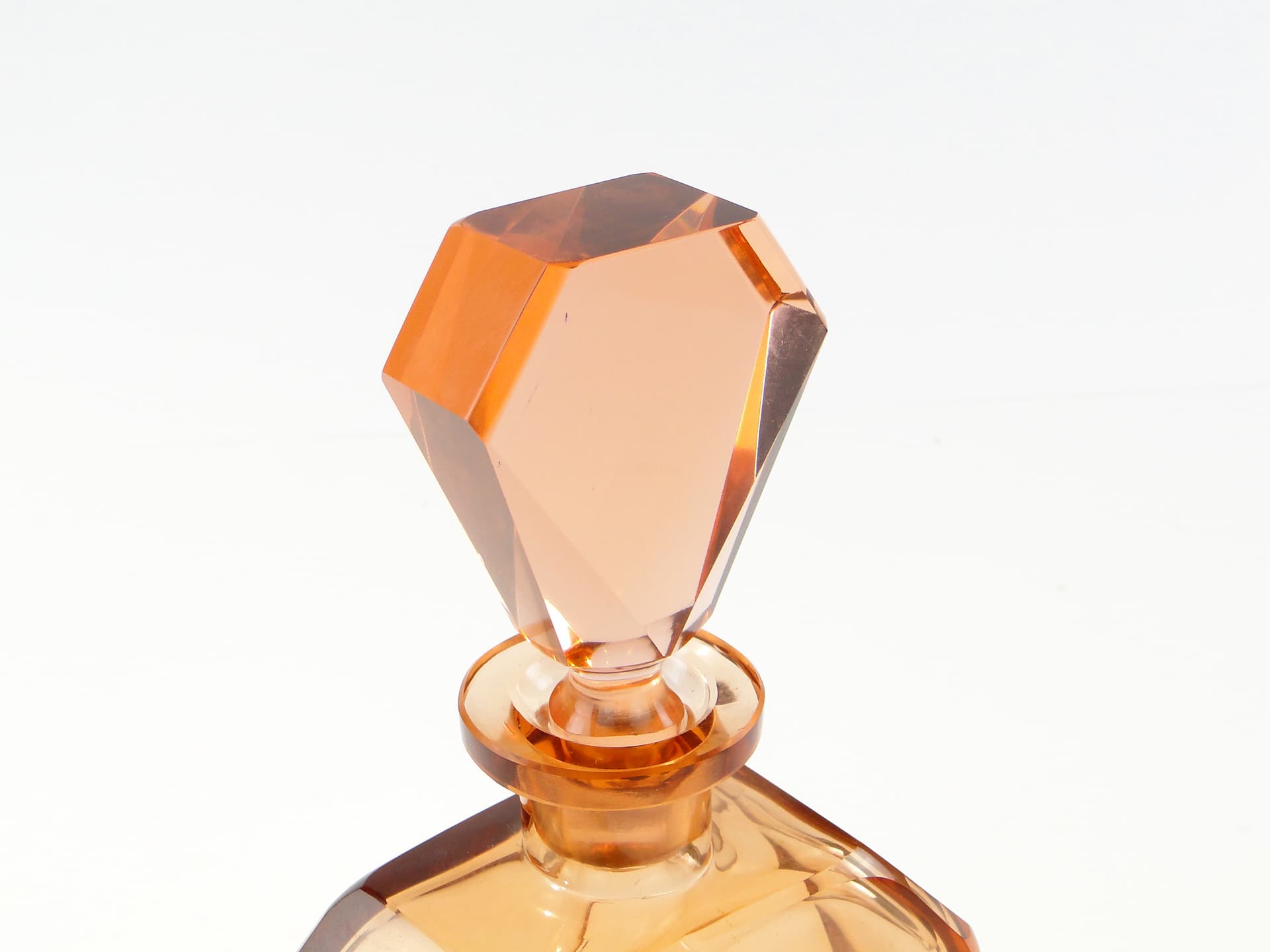 Rozalinowa karafka kryształowa, Moser - 123961