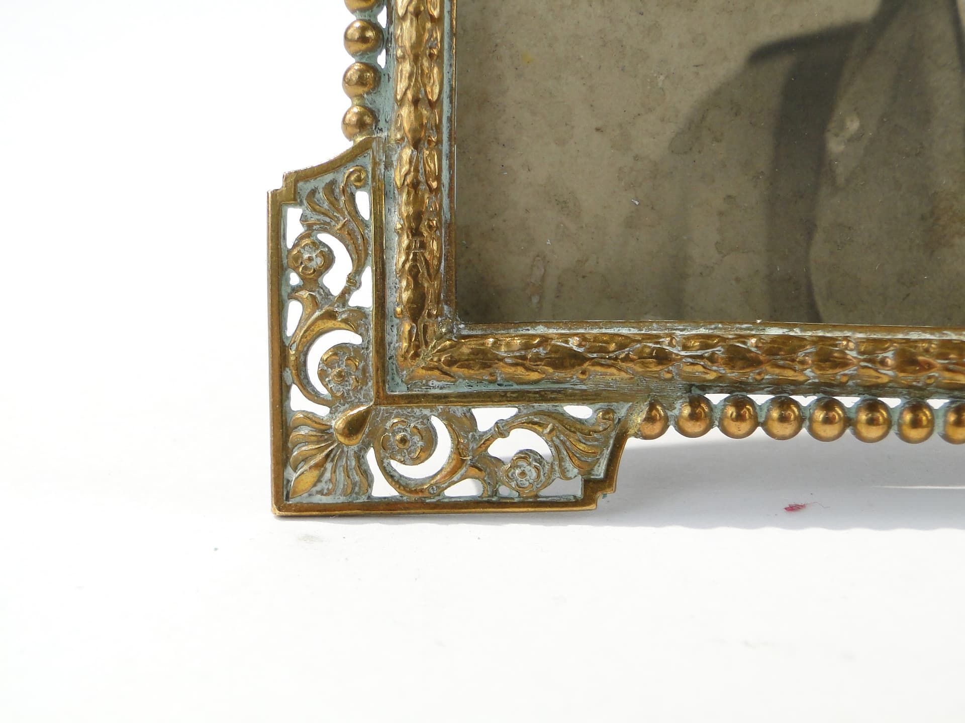 Ramka na zdjęcie z łabędziami, Francja ok 1880 r. - 123998