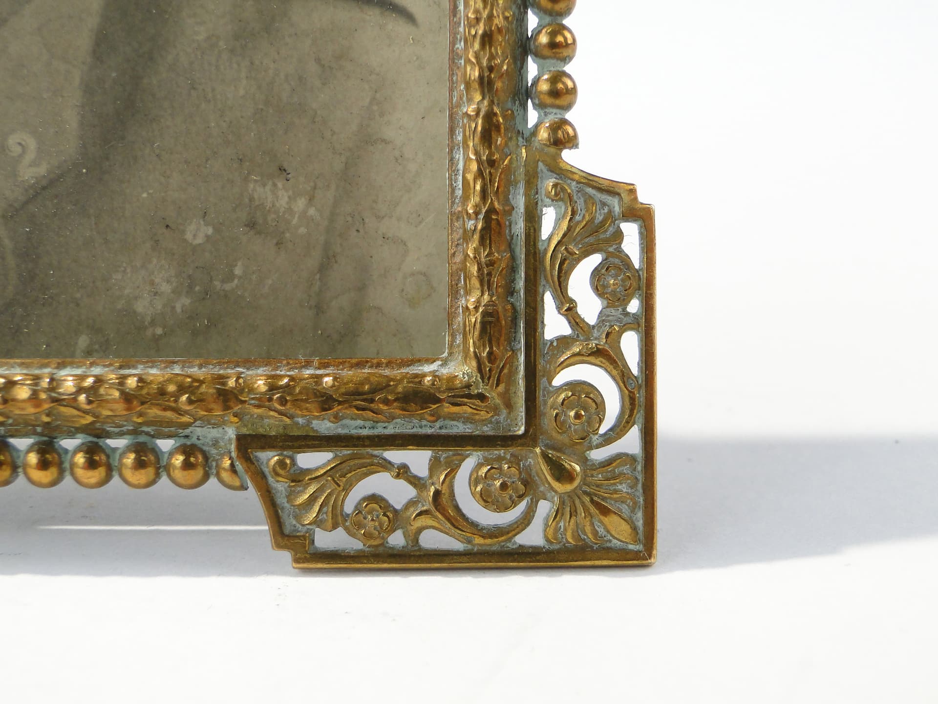 Ramka na zdjęcie z łabędziami, Francja ok 1880 r. - 123999