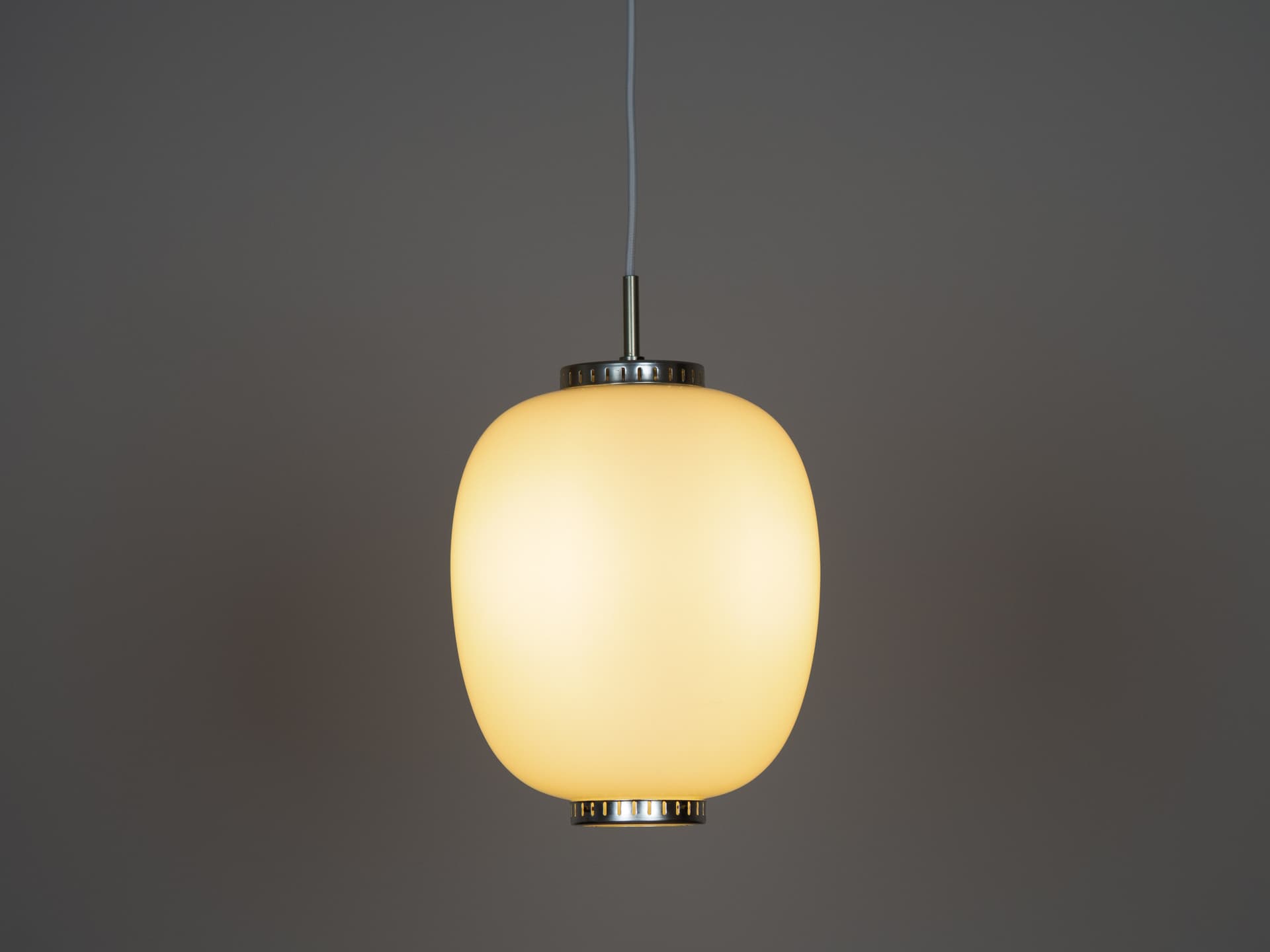 Copper Aluminum Pendant Lamp, by B. Nordsted for Lyskaer, Denmark, 1980s - 124133