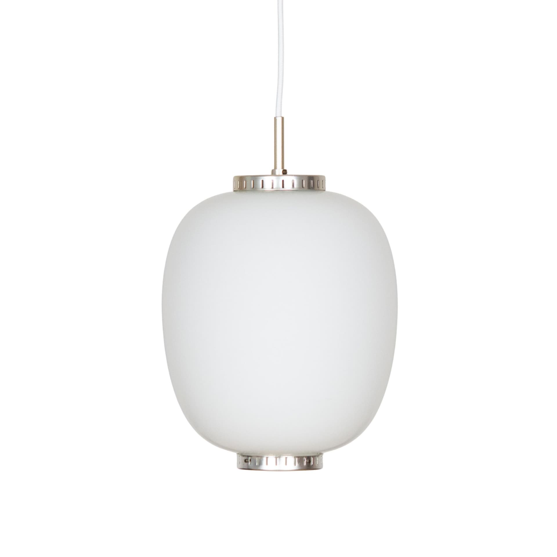 Copper Aluminum Pendant Lamp, by B. Nordsted for Lyskaer, Denmark, 1980s