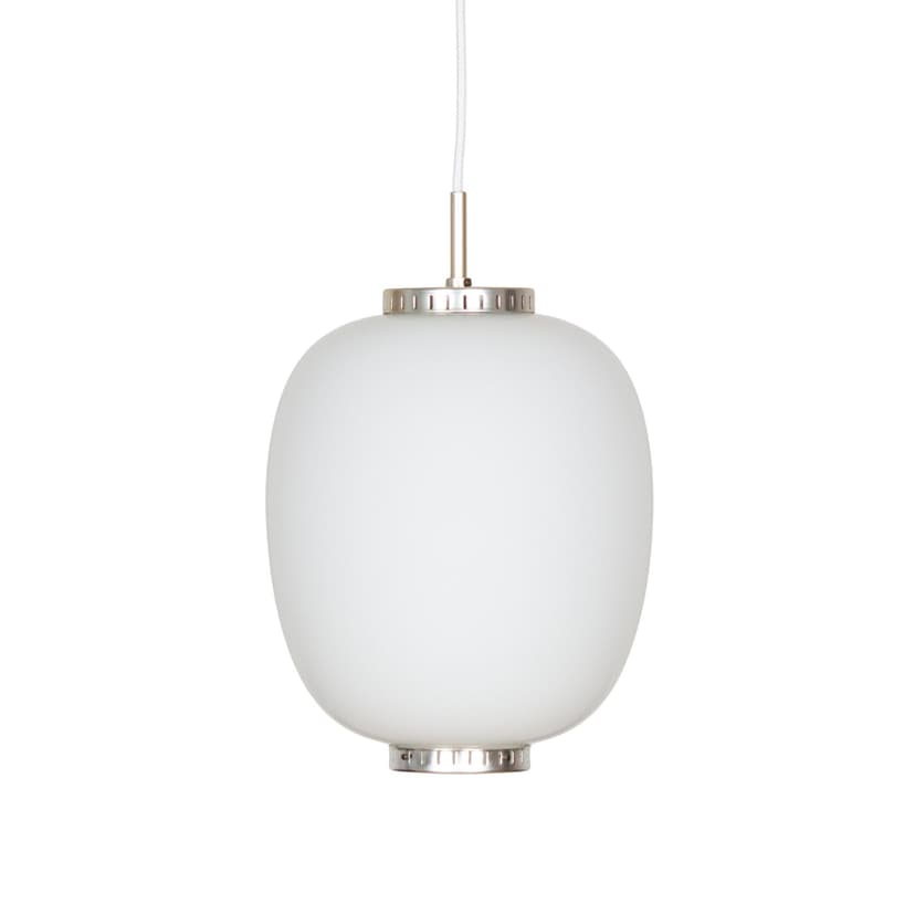 Copper Aluminum Pendant Lamp, by B. Nordsted for Lyskaer, Denmark, 1980s