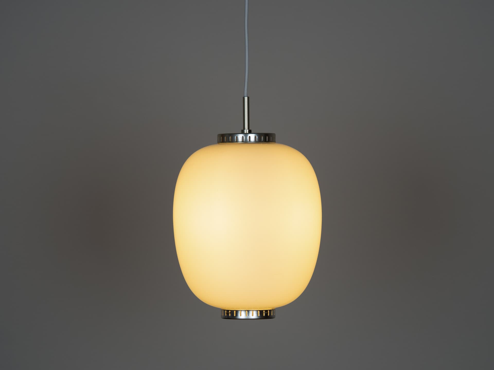 Copper Aluminum Pendant Lamp, by B. Nordsted for Lyskaer, Denmark, 1980s - 124132