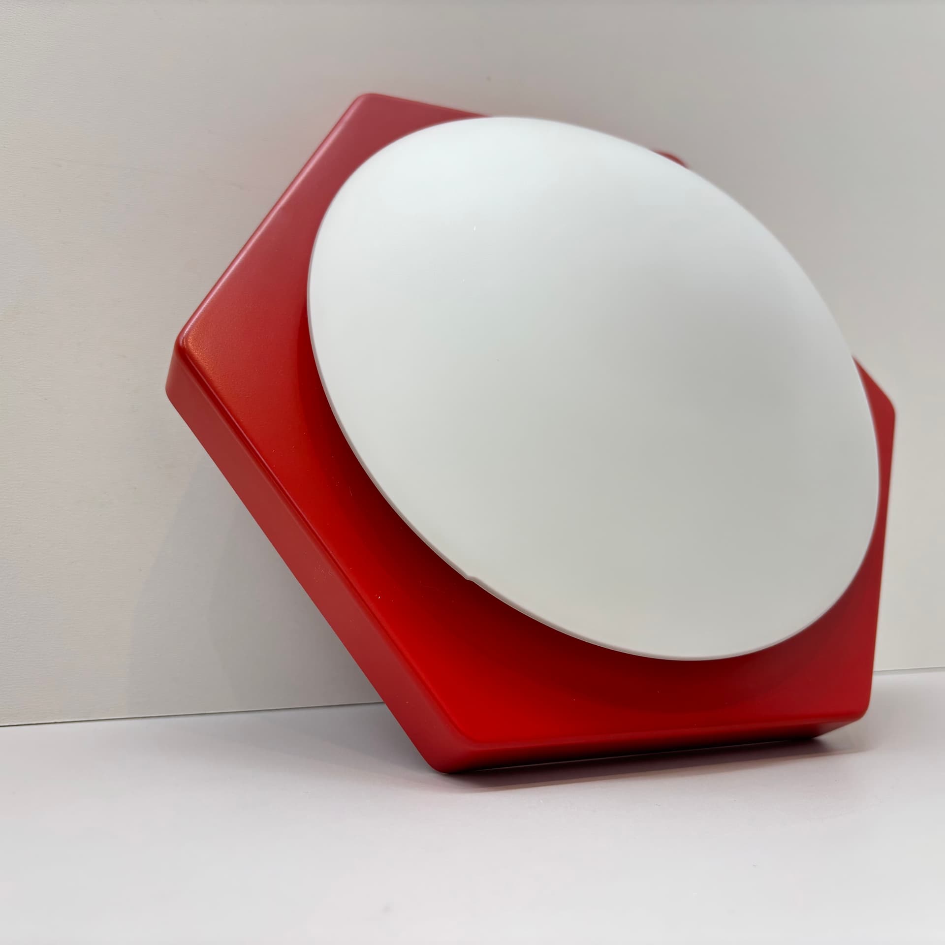 Para kinkietów, multikolor, proj. R. Kruger, Niemcy, lata 70. - 124282