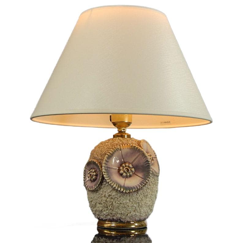 Beige Ceramic Table Lamp, France, 1950s - 8390