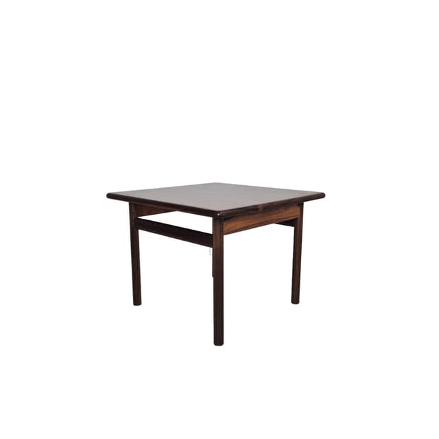 Coffee table, dark brown rosewood, by T. Afdal, Bruksbo, Denmark, 1960s. - DIMENSION