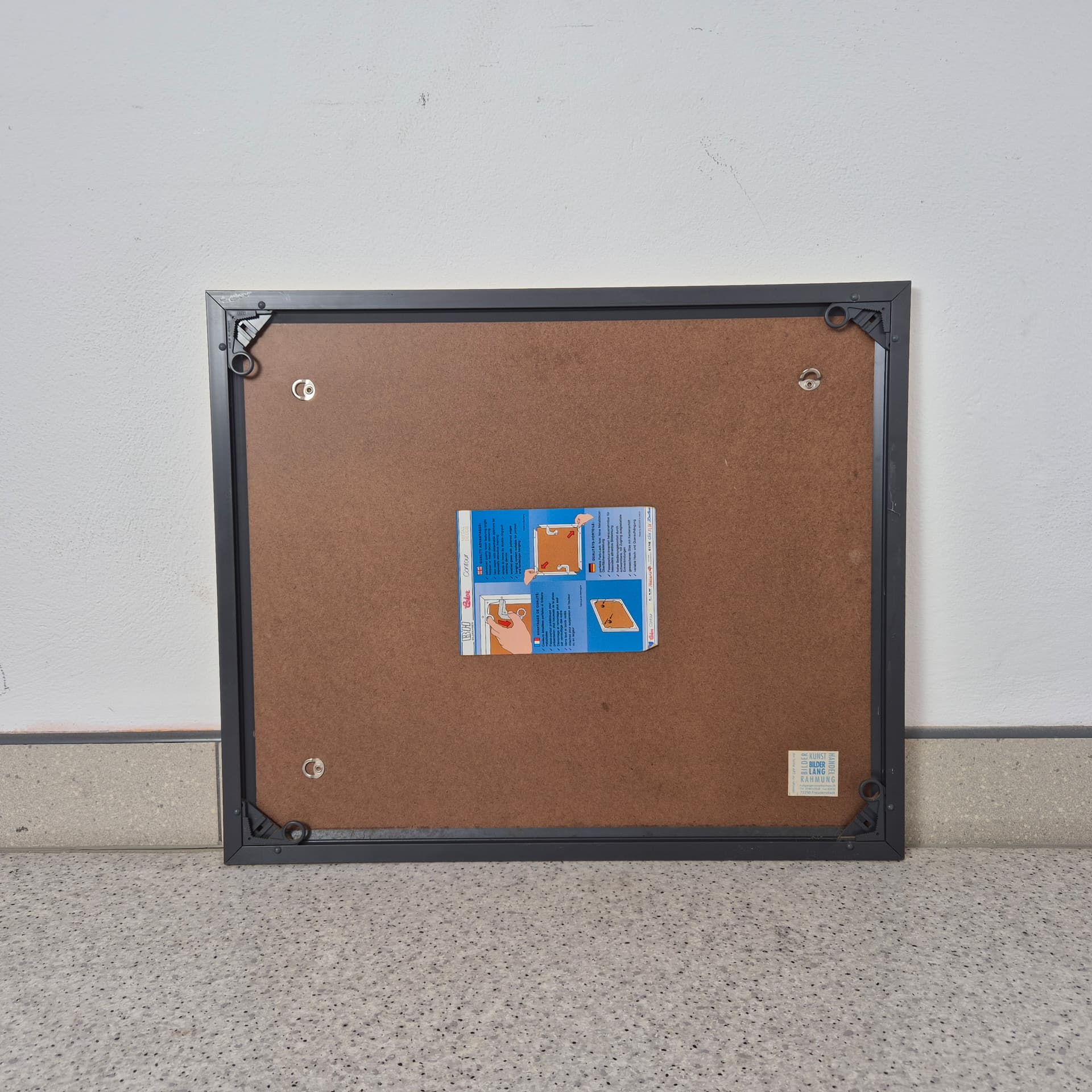 Wydruk na płótnie abstrakcyjny, multikolor, Niemcy, lata 90. - 125132