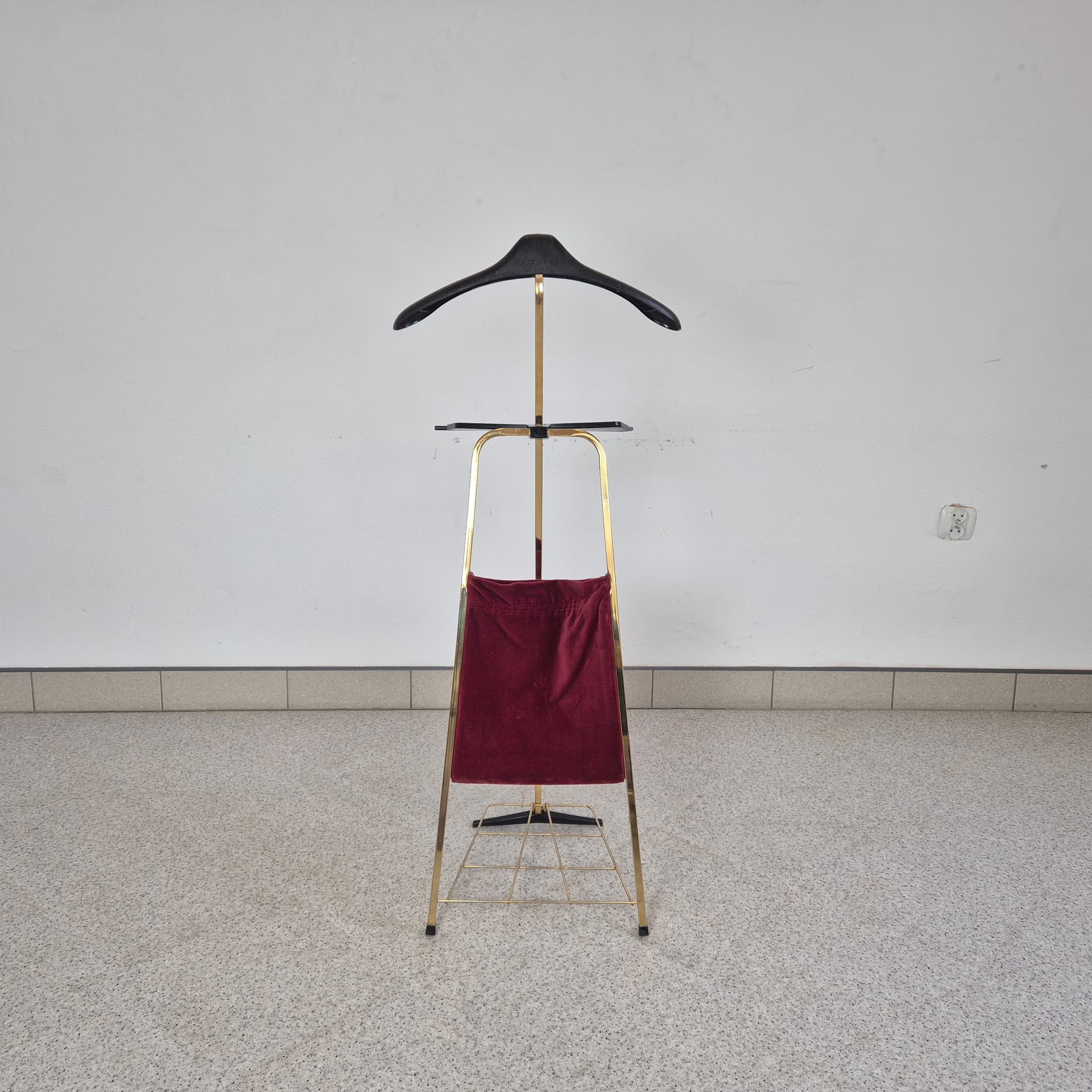 Valet Stand, golden, Germany, 1950s. - 125193