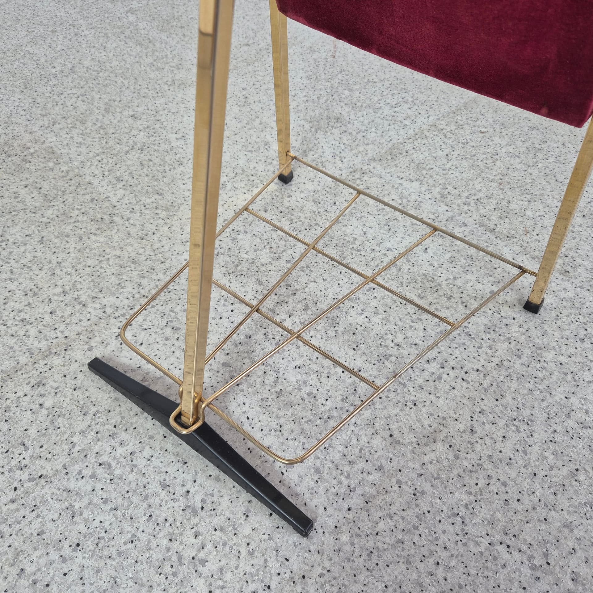 Valet Stand, golden, Germany, 1950s. - 125195