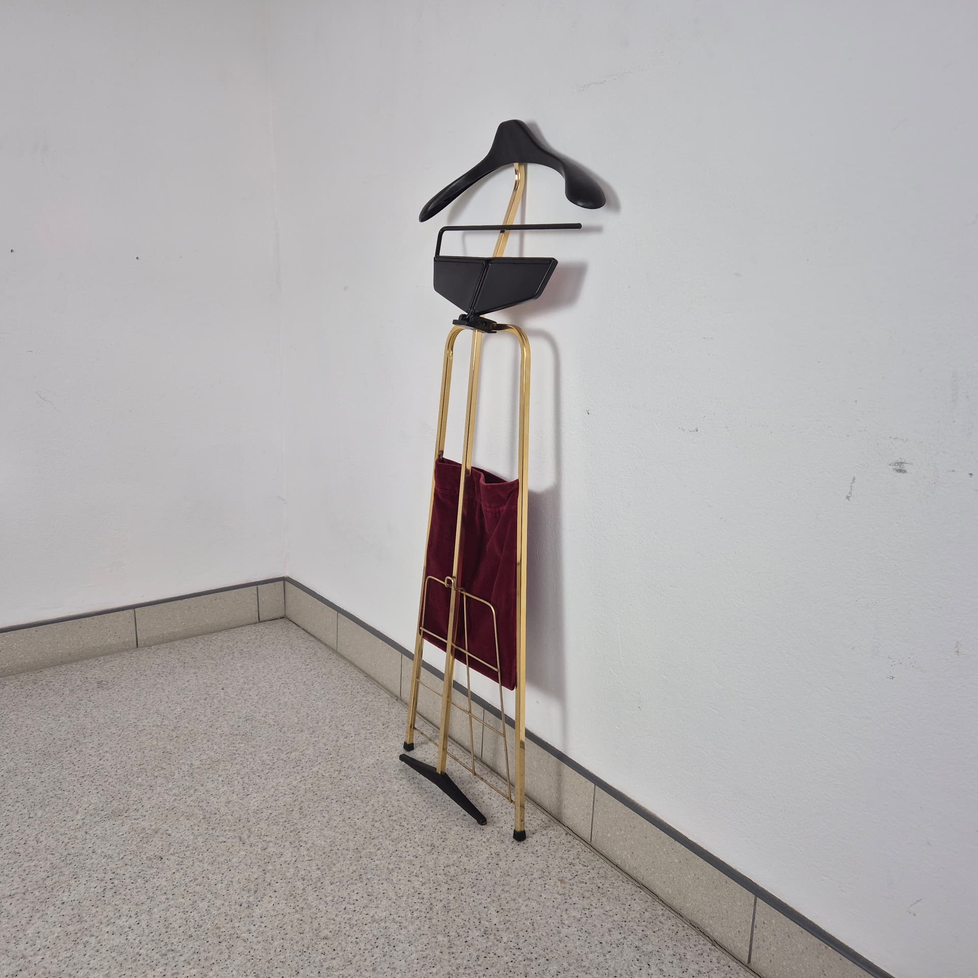 Valet Stand, golden, Germany, 1950s. - 125187