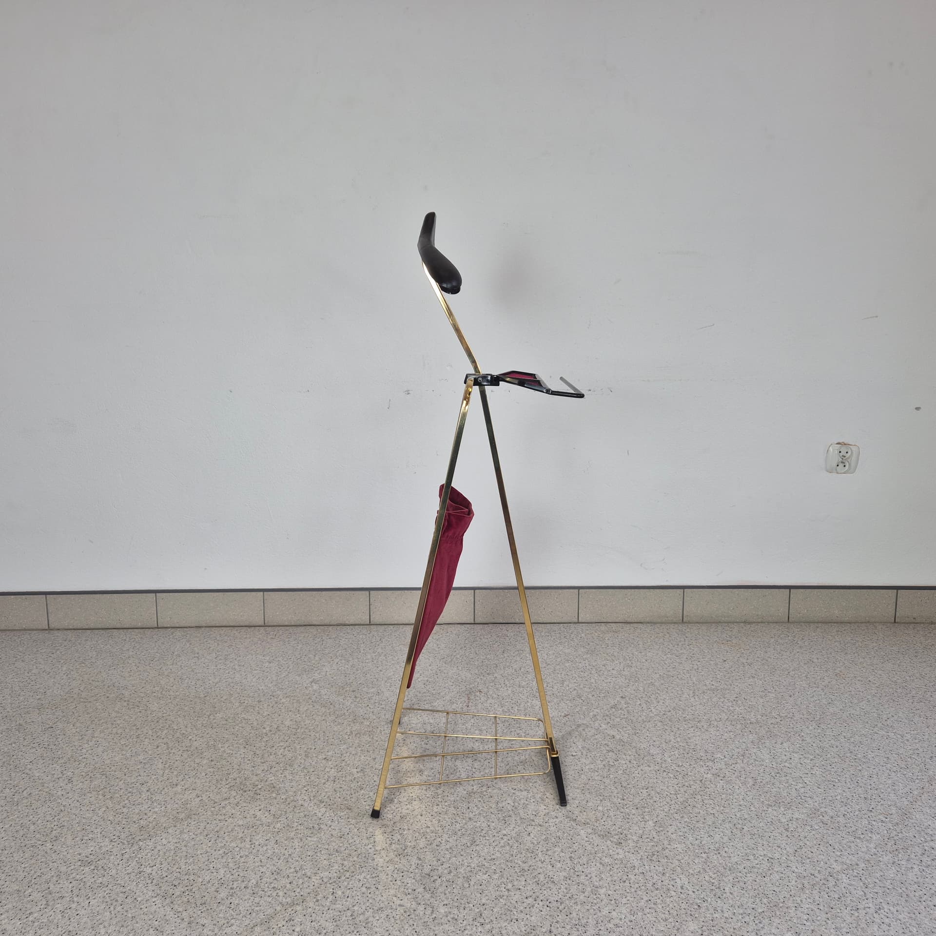 Valet Stand, golden, Germany, 1950s. - 125186