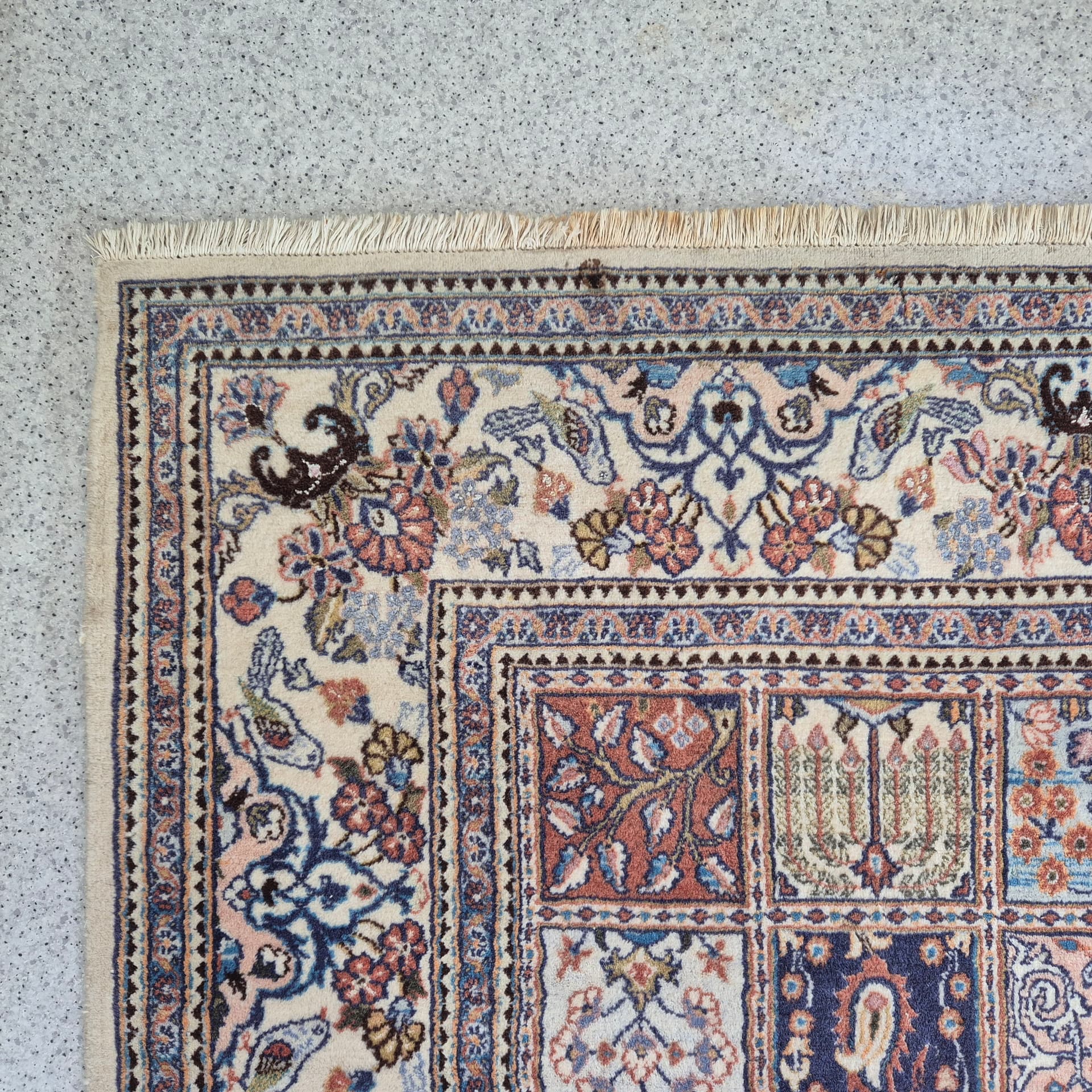 Dywan Moud 294x205 cm, multikolor, wełna, Iran, lata 60. - 125220