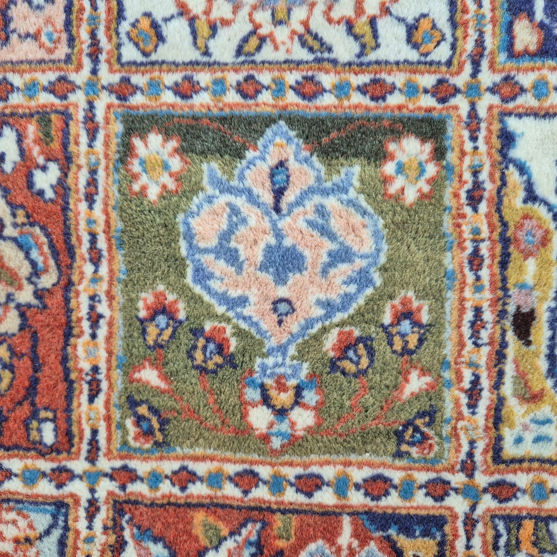 Dywan Moud 294x205 cm, multikolor, wełna, Iran, lata 60. - 125221