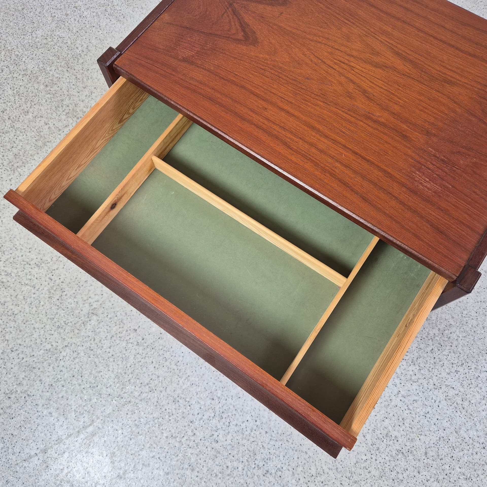 Niciak, tek, brązowy, Dania, lata 60. - 125233