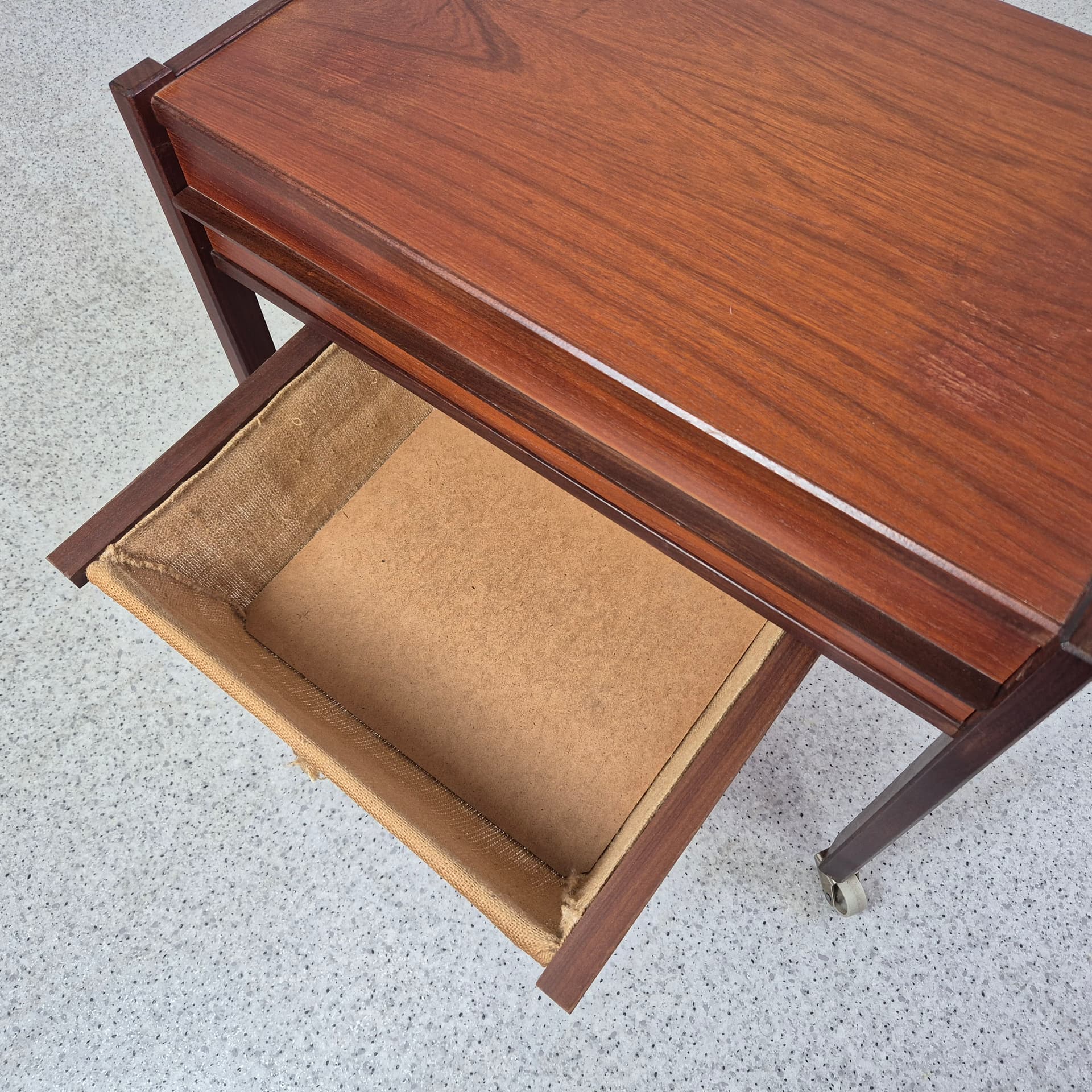 Niciak, tek, brązowy, Dania, lata 60. - 125236