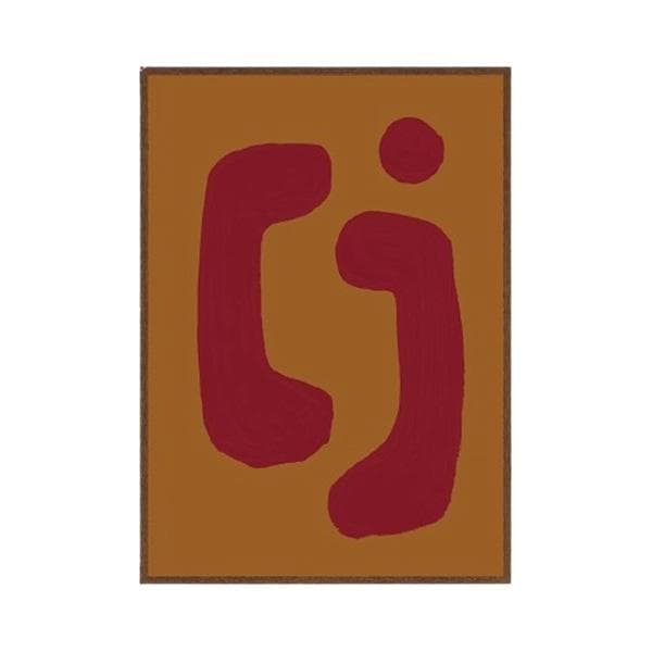 Poster Spotkanie 16 50x70 cm, by K. Jasińska, GRA-FIKA