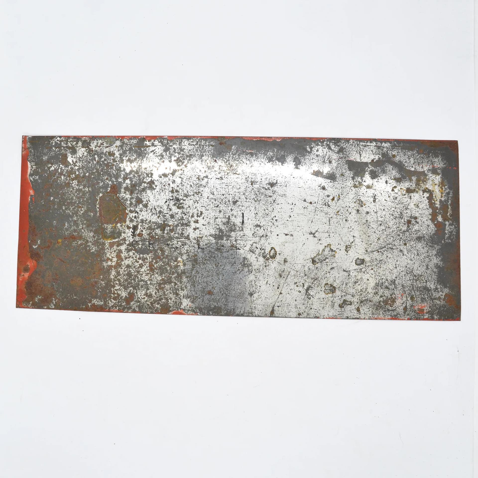 Tablica informacyjna GAŚNICA, czerwony, metal, Polska, lata 70. - 126347