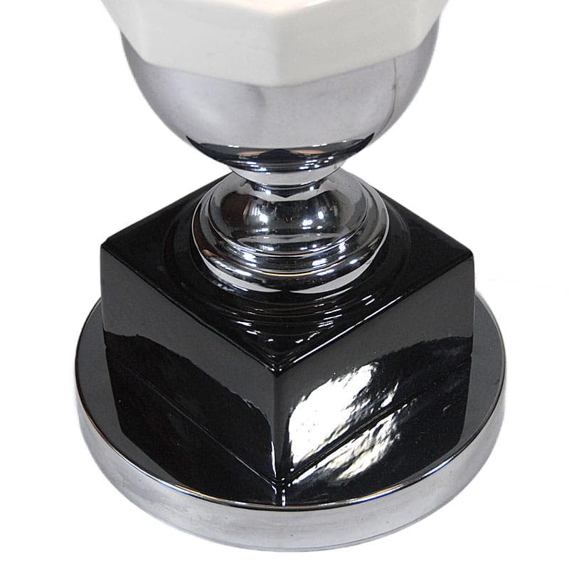 Chrome Space Age Table Lamp, by Massive, Belgium, 1970s - 8483