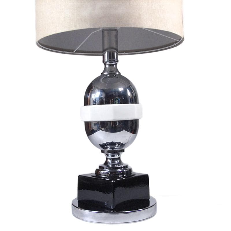 Chrome Space Age Table Lamp, by Massive, Belgium, 1970s - 8482