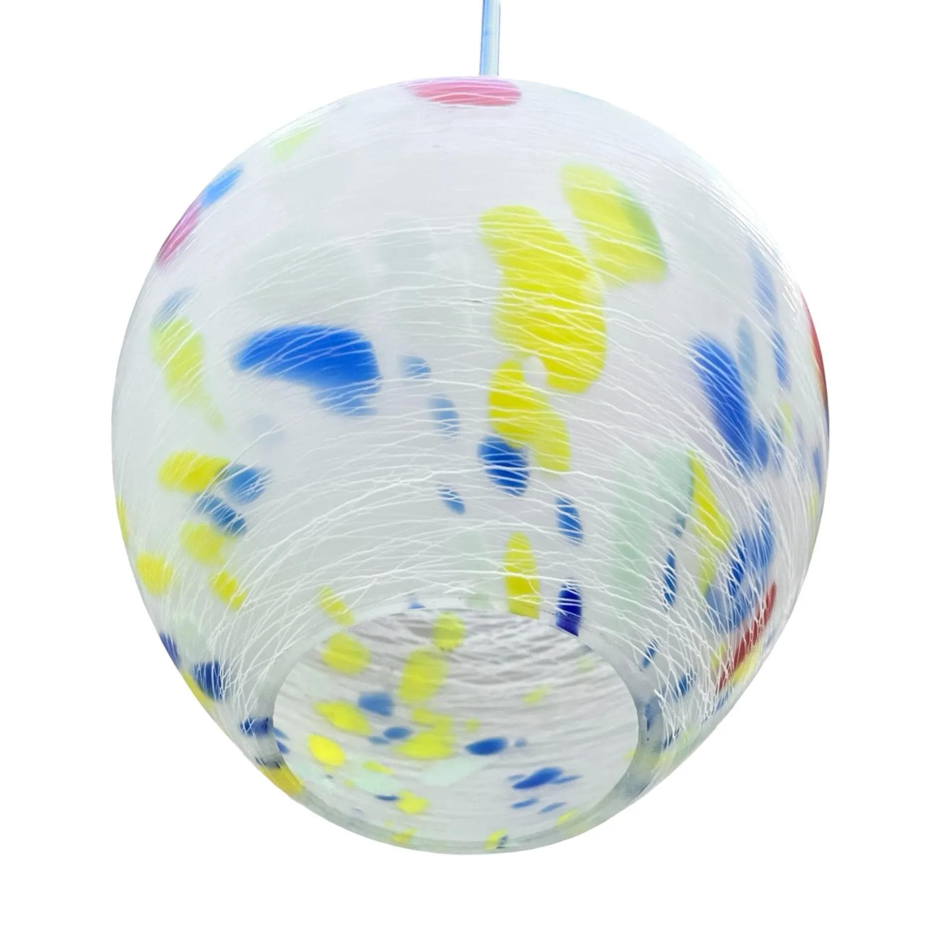 Lampa wisząca Brusel, multikolor, szkło, proj. J. Junek, Czechosłowacja, lata 60. - 126115