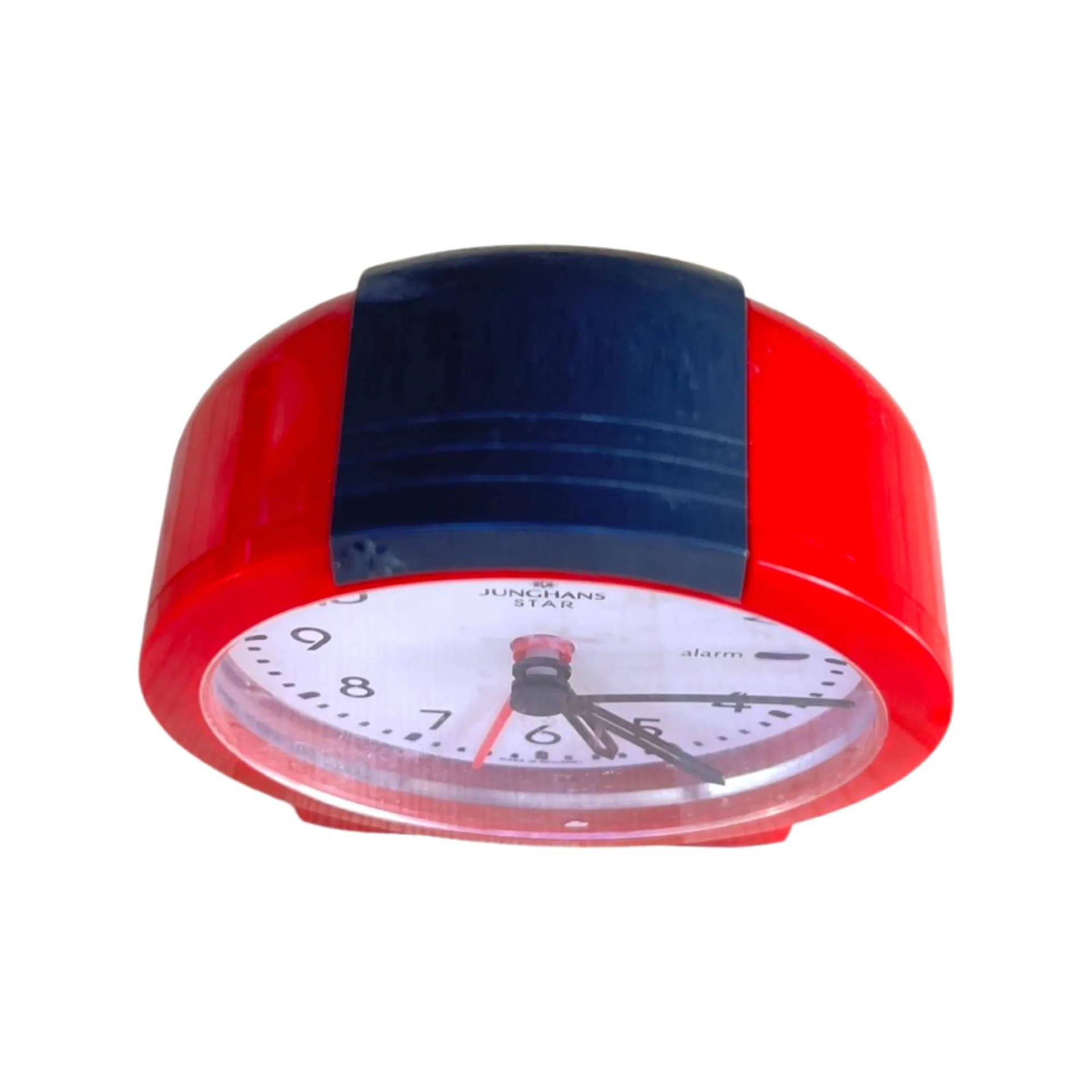 Budzik Star, multikolor, plastik, Junghans, Niemcy, lata 80. - 126103