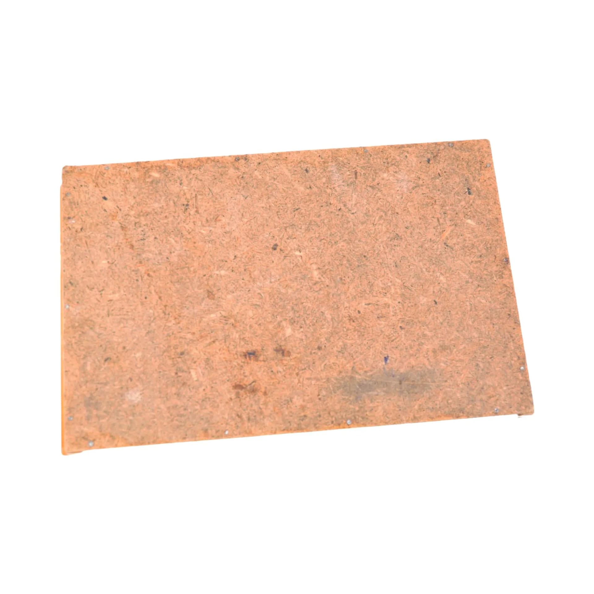 Breakfast tray, brown, wood glass, Holzsieb BT Wasungen, Germany, 1960s. - 126063