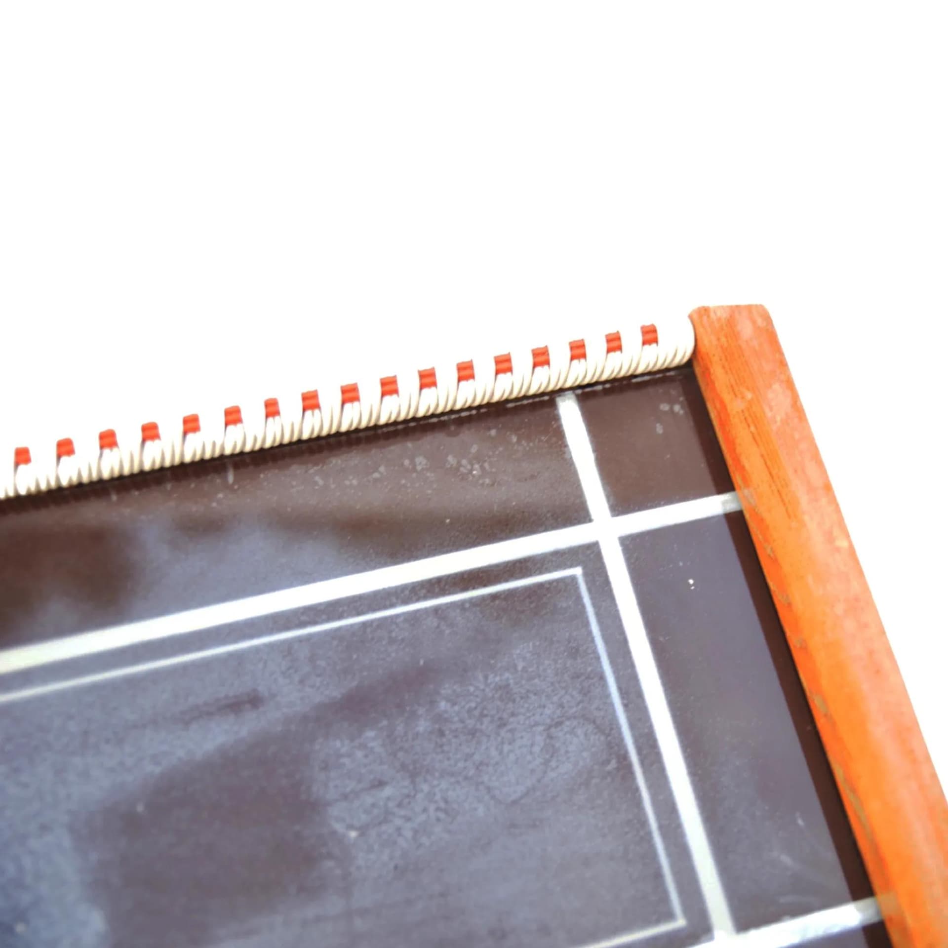 Breakfast tray, brown, wood glass, Holzsieb BT Wasungen, Germany, 1960s. - 126064