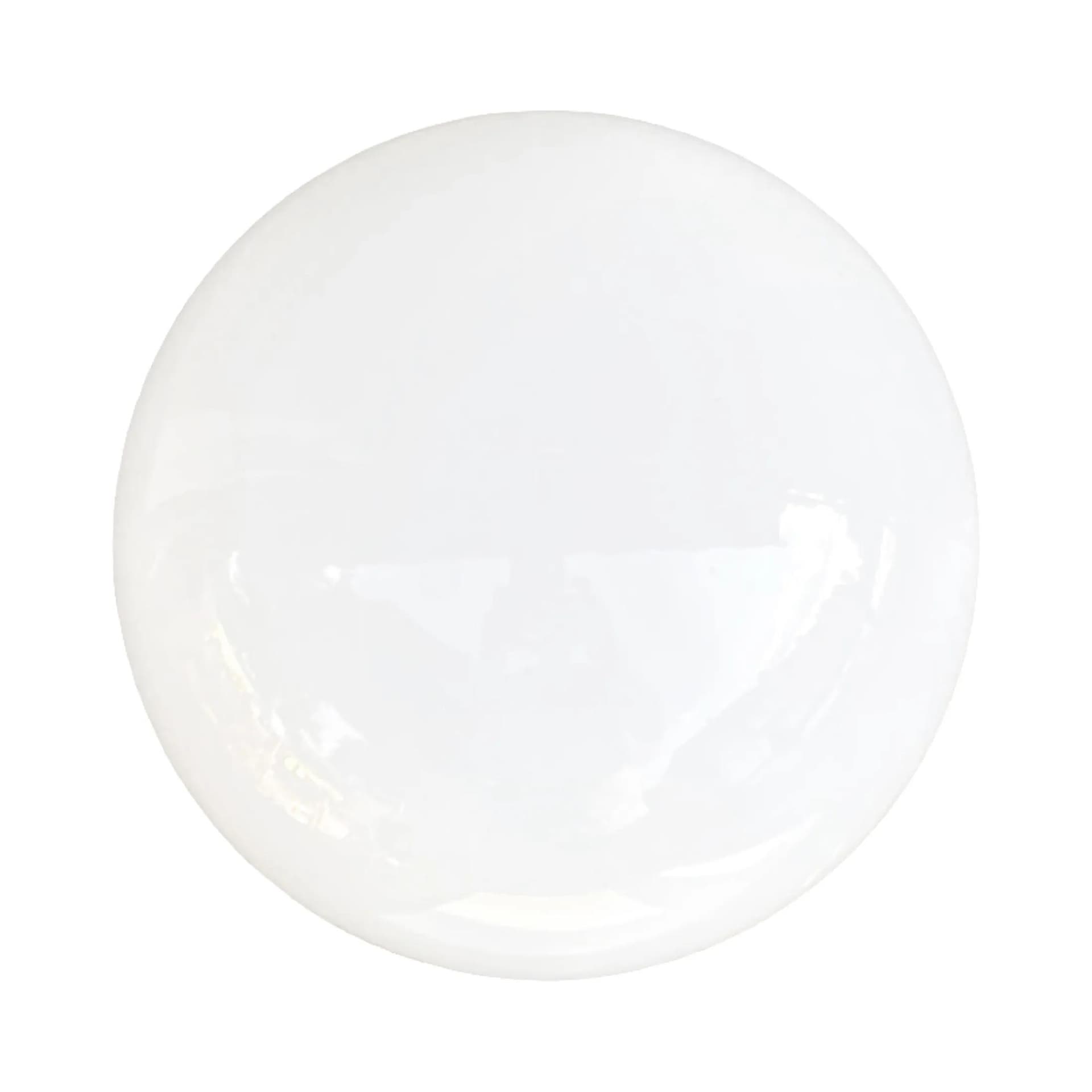 Kinkiet industrialny, biały, szkło porcelana, FOTON, Polska, lata 60. - 126057