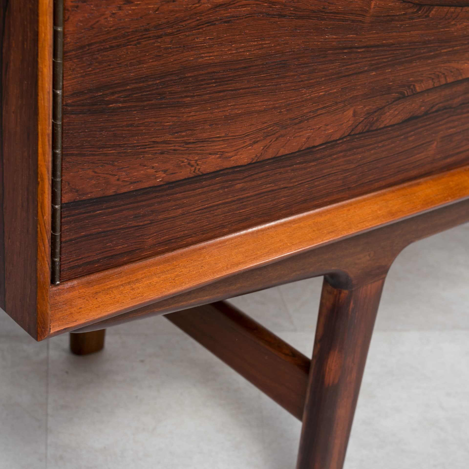 Sideboard Hertug, brown rosewood, by T. Afdal, Bruksbo, Norway, 1960s. - 8444