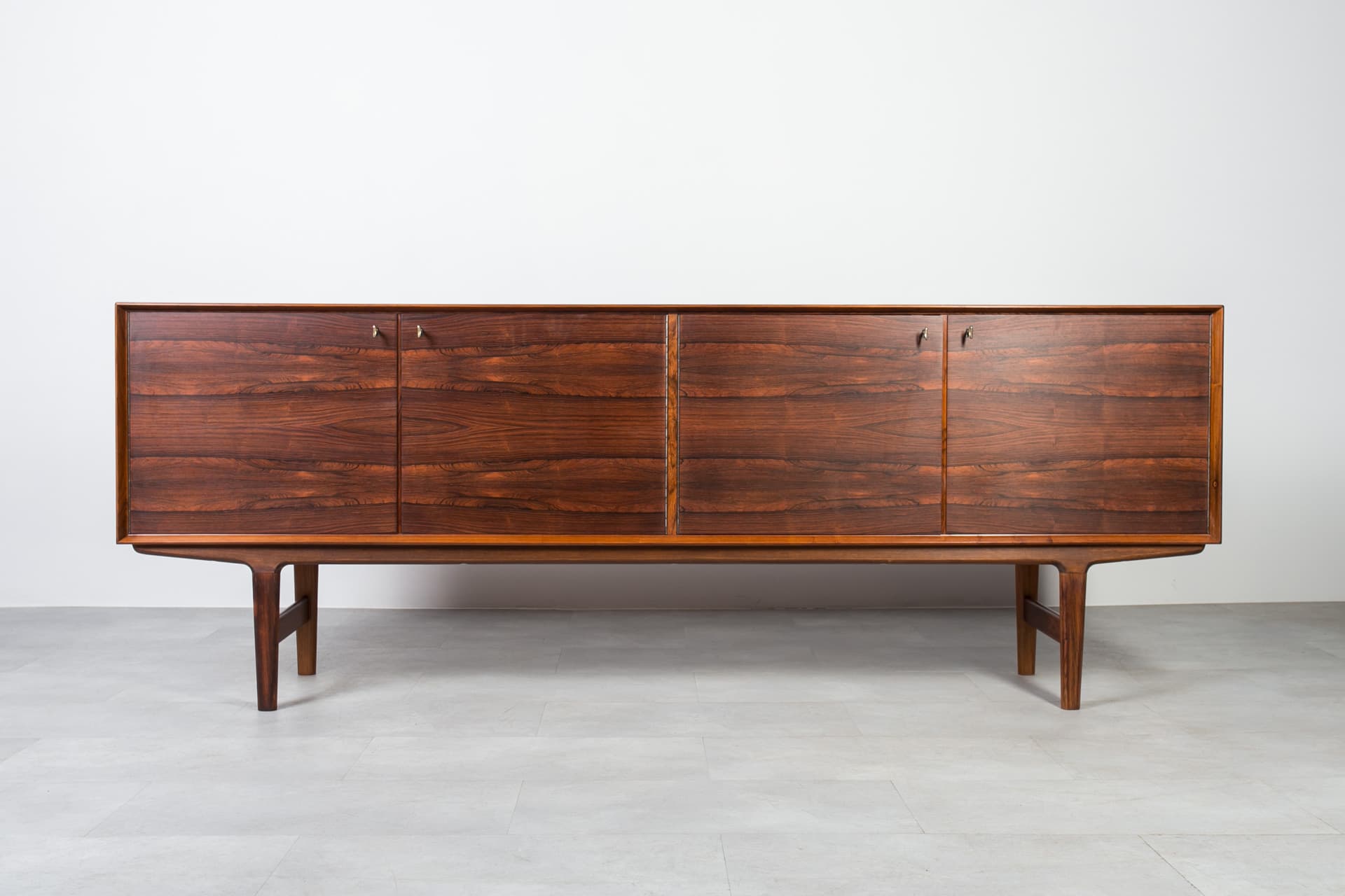 Sideboard Hertug, brown rosewood, by T. Afdal, Bruksbo, Norway, 1960s. - 8435