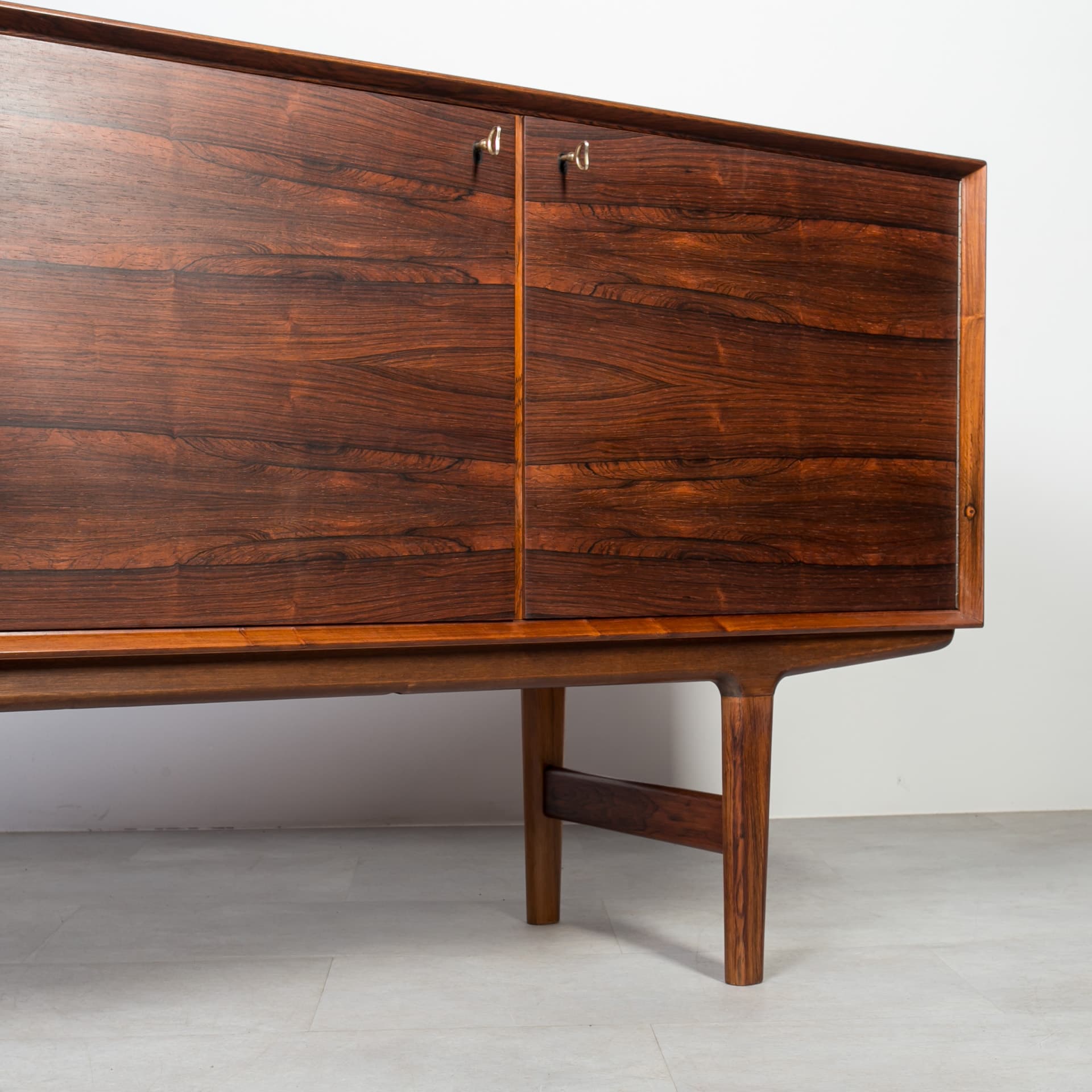Sideboard Hertug, brown rosewood, by T. Afdal, Bruksbo, Norway, 1960s. - 8441