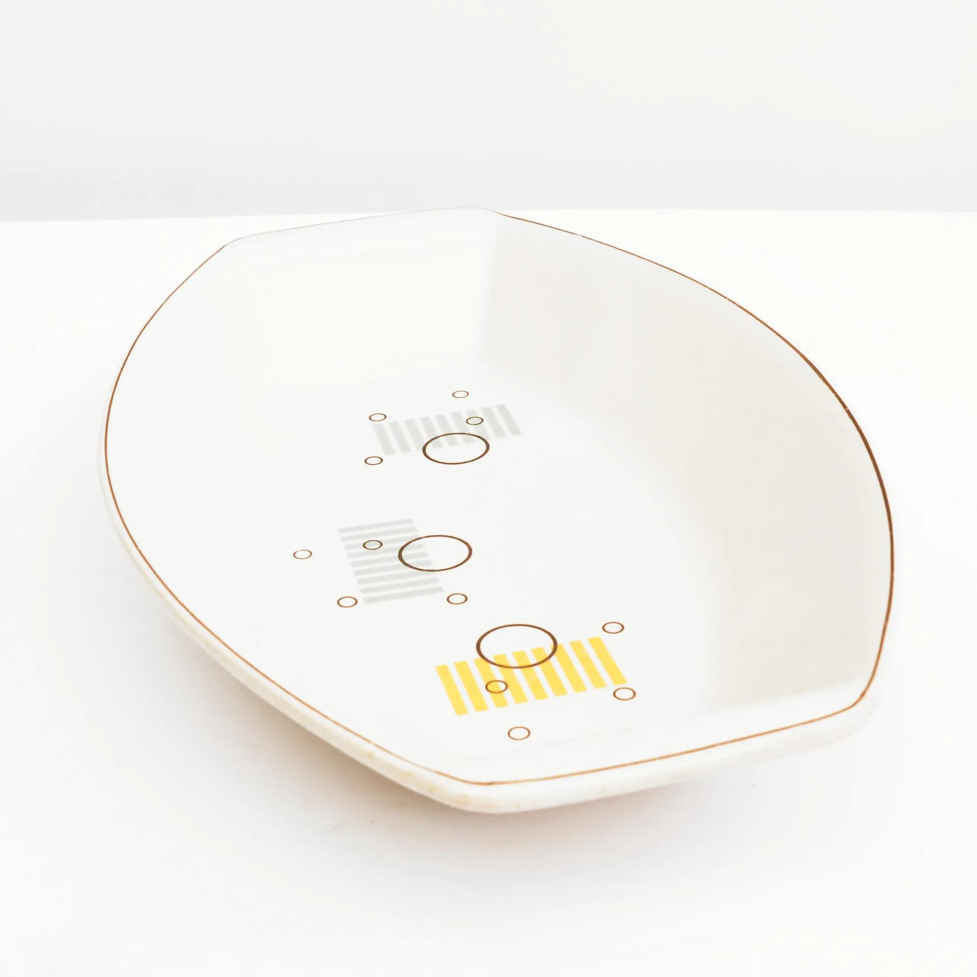 Półmisek, ivory white, porcelana, VEB Steingutfabrik Torgau, Niemcy, lata 50. - 129732