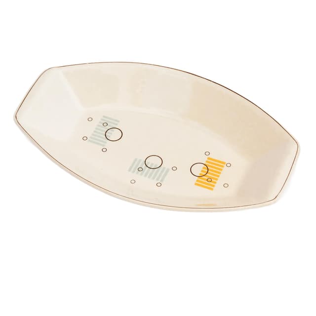 Półmisek, ivory white, porcelana, VEB Steingutfabrik Torgau, Niemcy, lata 50. - WYMIARY