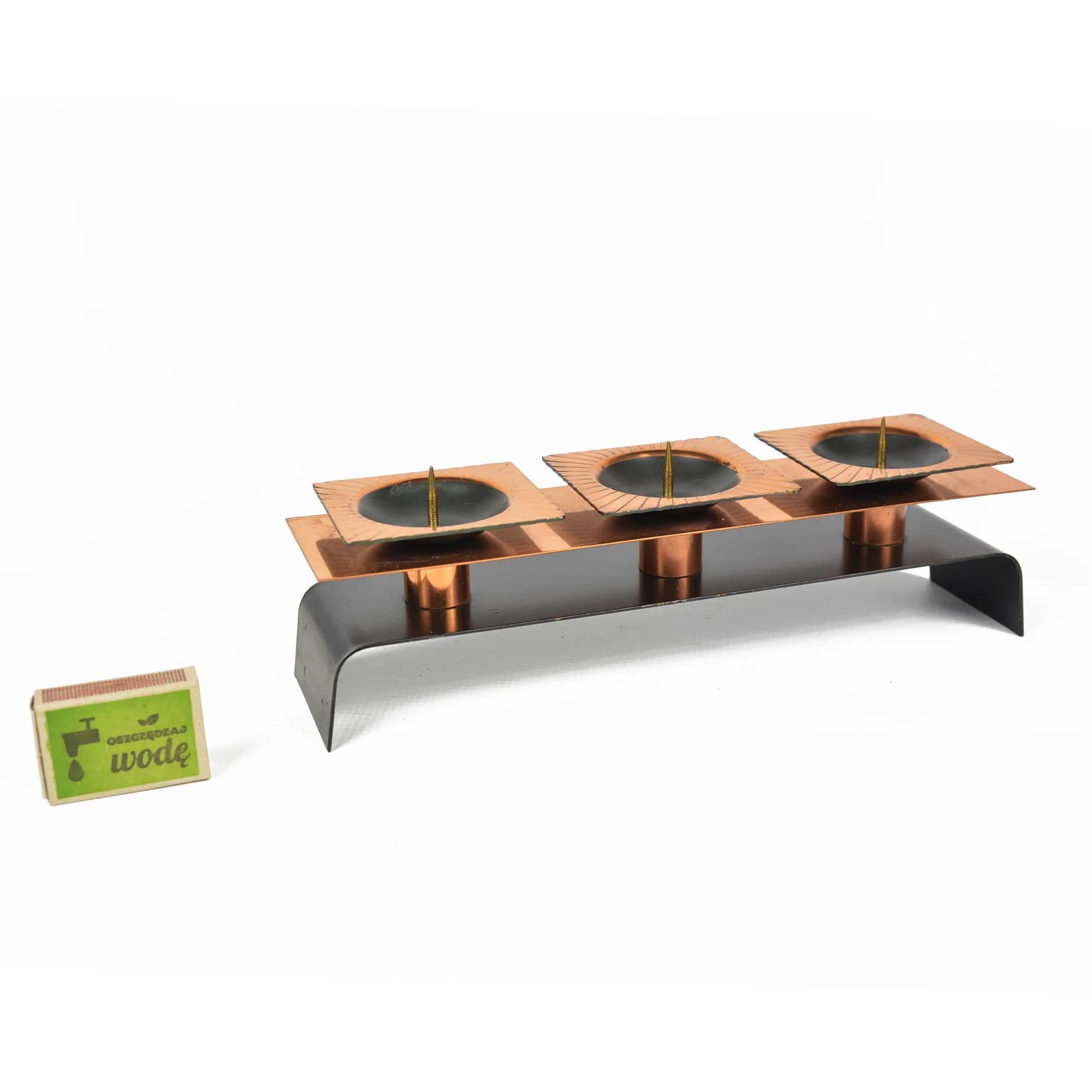 Świecznik, miedź, Niemcy, lata 60. - 129609