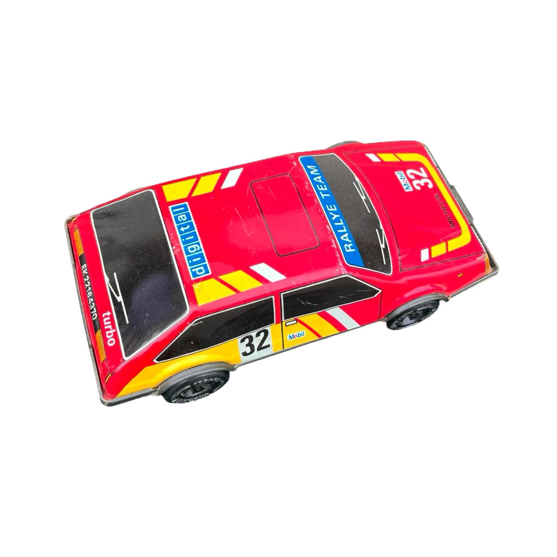 Model Car Road Star, red metal, East Germany, 1980s. - 129596