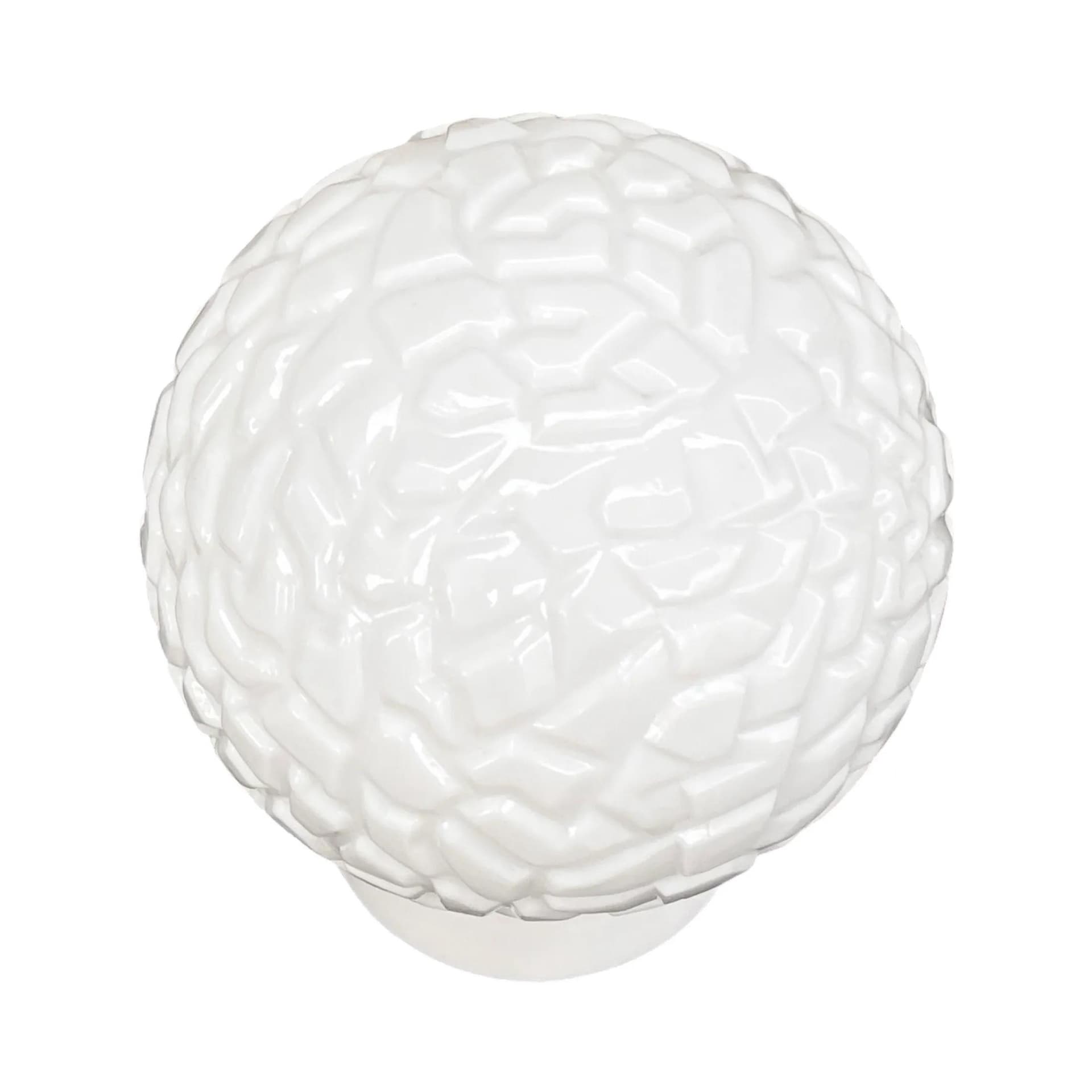 Kinkiet sferyczny globus, biały, szkło bakelit, Elektrosvit Nové Zámky, Czechosłowacja, lata 60. - 129404