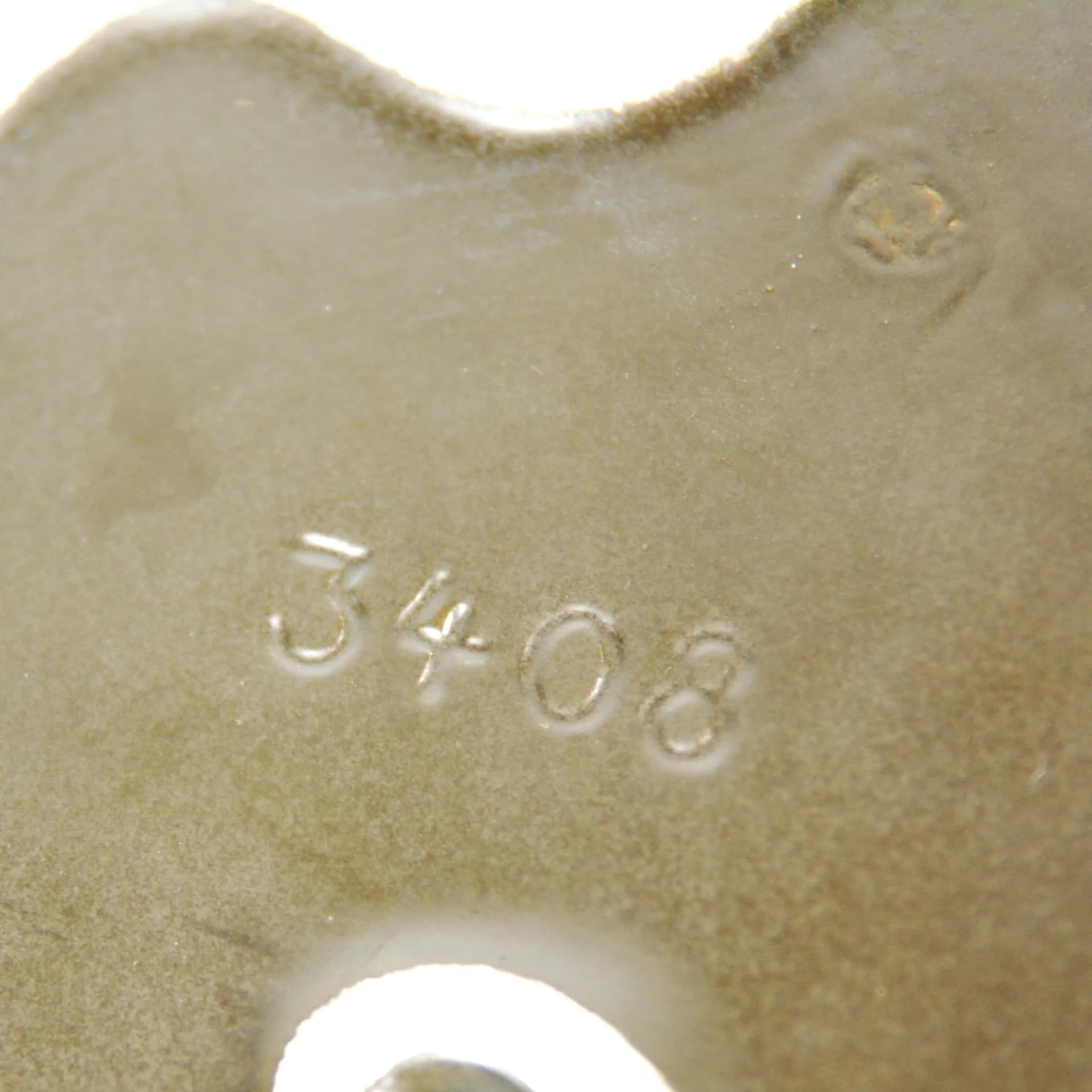 Figura ścienna Kobieta, model 3408, ceramika brązowy turkusowy, Niemcy, lata 60. - 129312