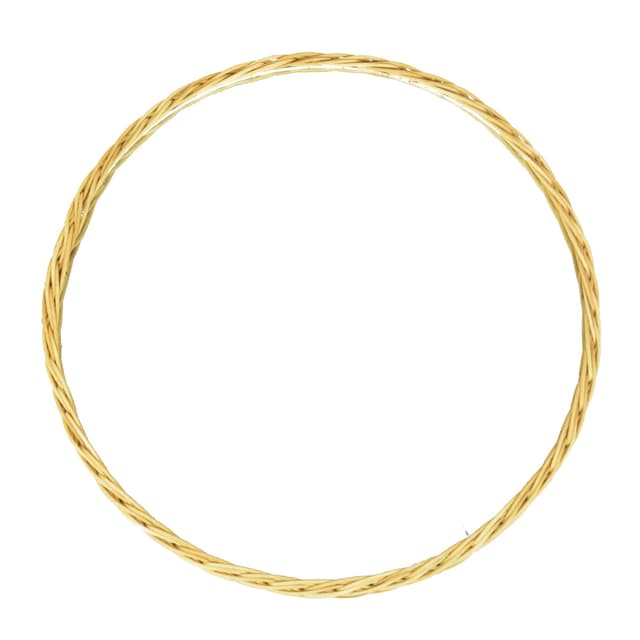 Wall mirror, light brown rattan, Denmark, 1970s - DIMENSION