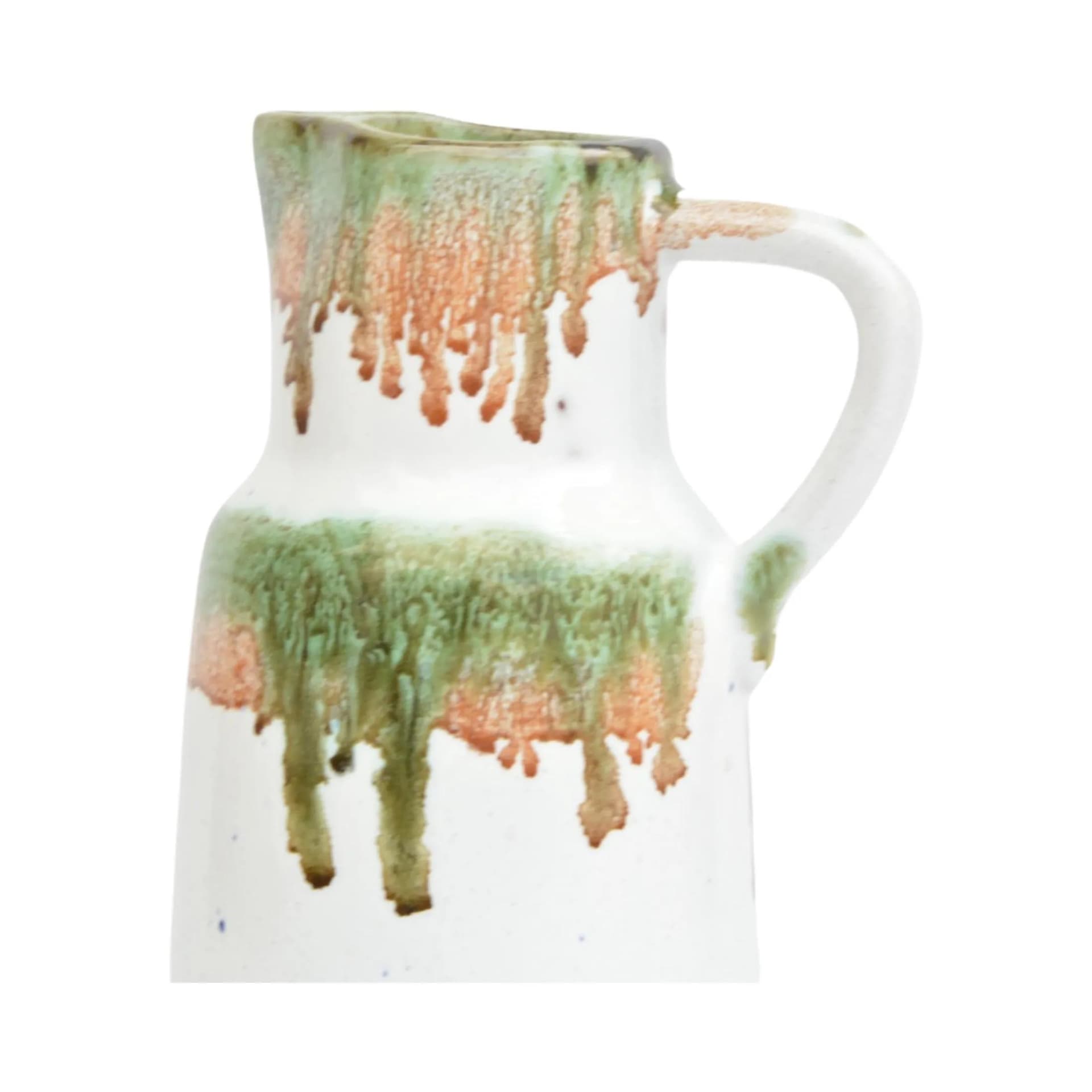 Dzbanek, Bŭlgarsko Narodno Tvorchestvo, biały, fajans, Bułgaria, lata 70. - 129108