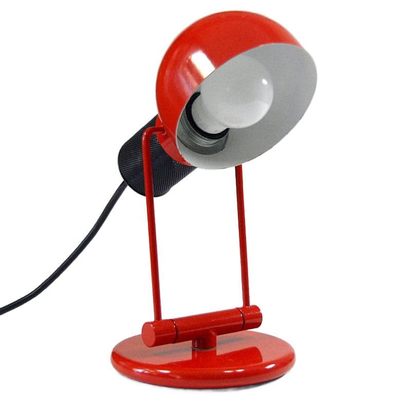 Red Metal Desk Lamp, Italy, 1990s - 8518