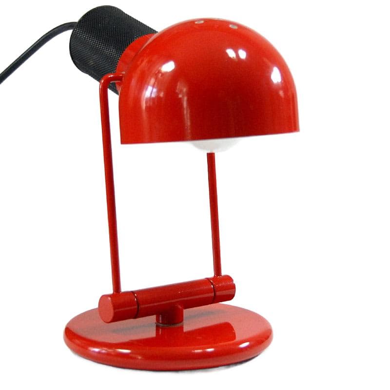Red Metal Desk Lamp, Italy, 1990s - 8514