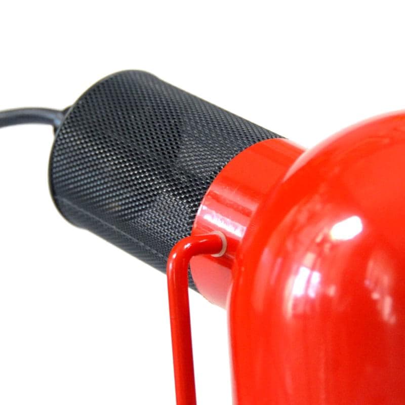 Red Metal Desk Lamp, Italy, 1990s - 8517
