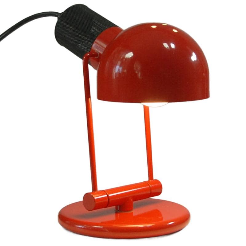 Red Metal Desk Lamp, Italy, 1990s - 8513