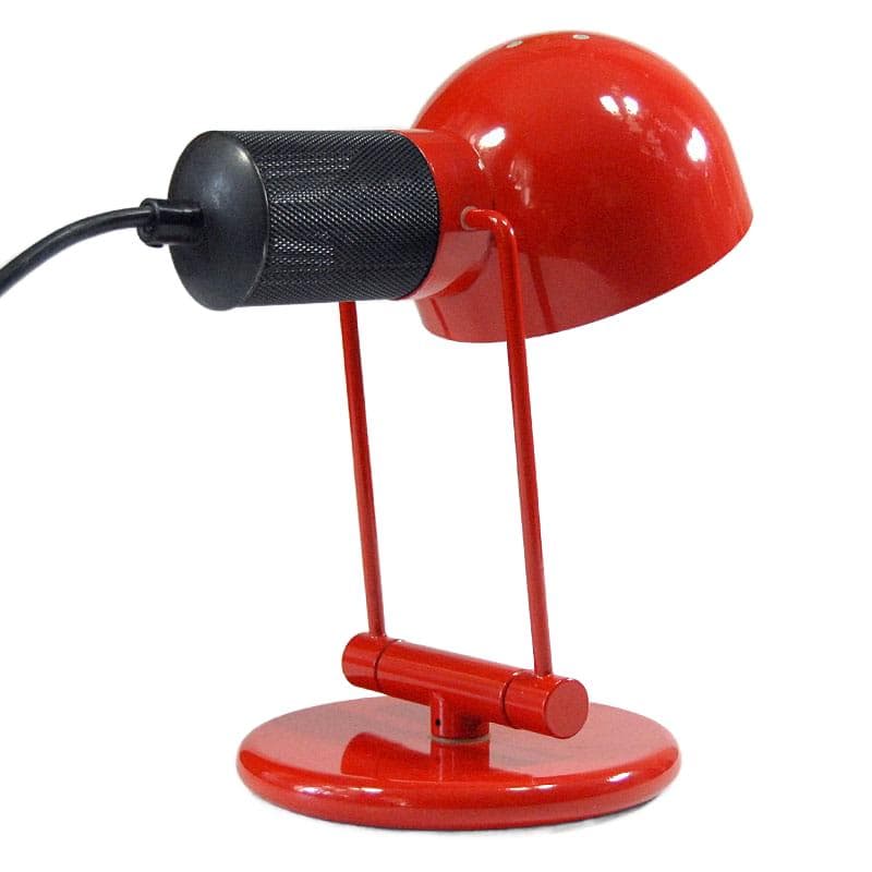 Red Metal Desk Lamp, Italy, 1990s - 8521