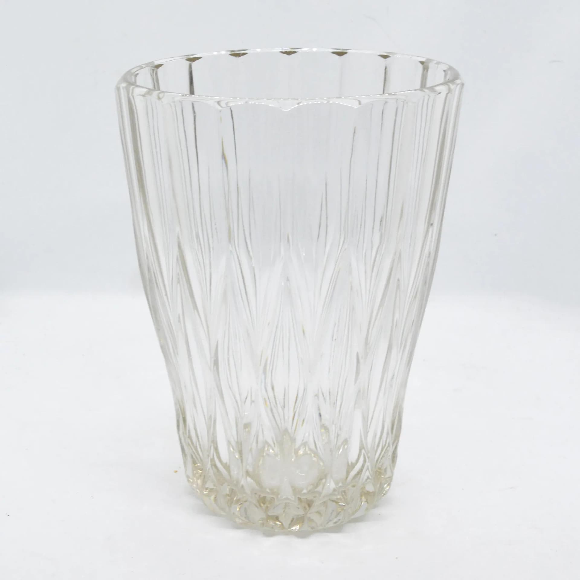 Wazon, szkło transparent, proj. J. Řepásek, Poděbrady, Czechosłowacja, lata 60. - 128869